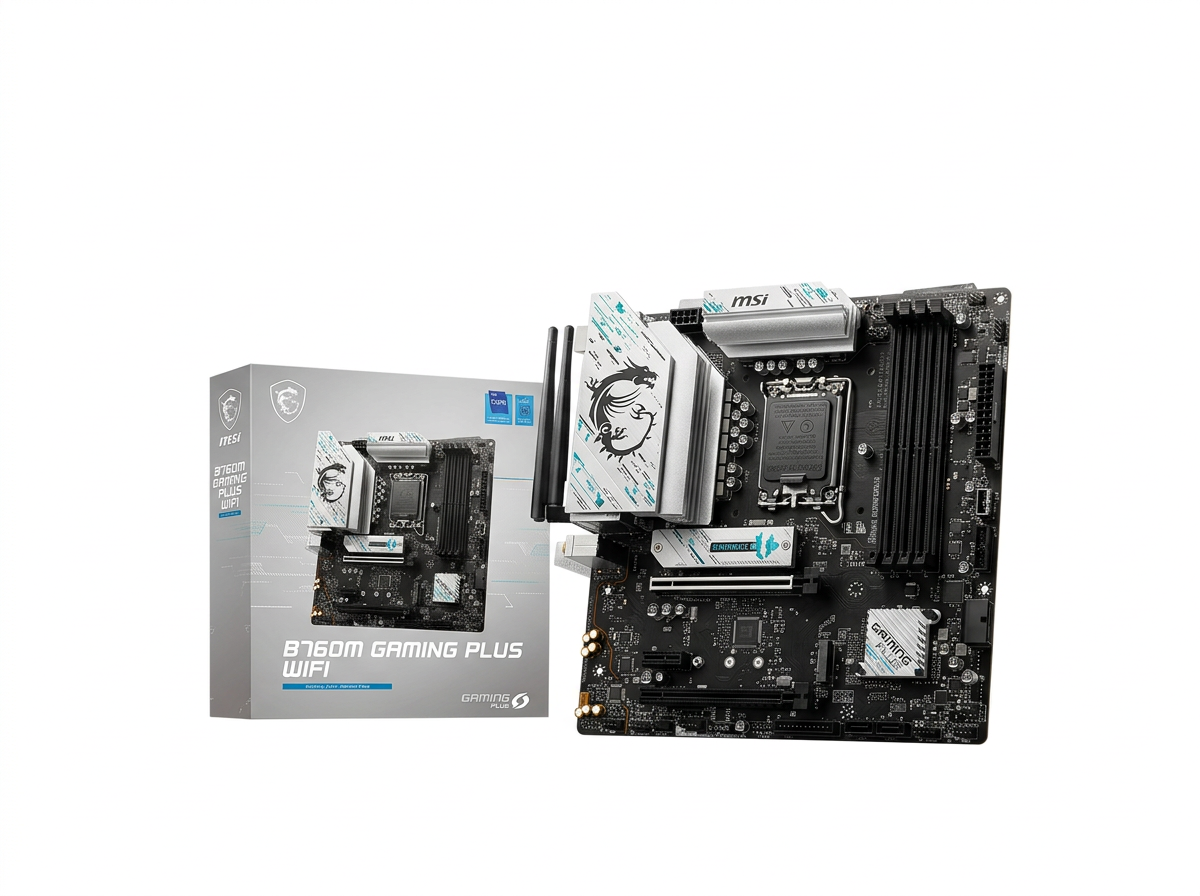 Placa-Mãe MSI B760M Gaming Plus WiFi