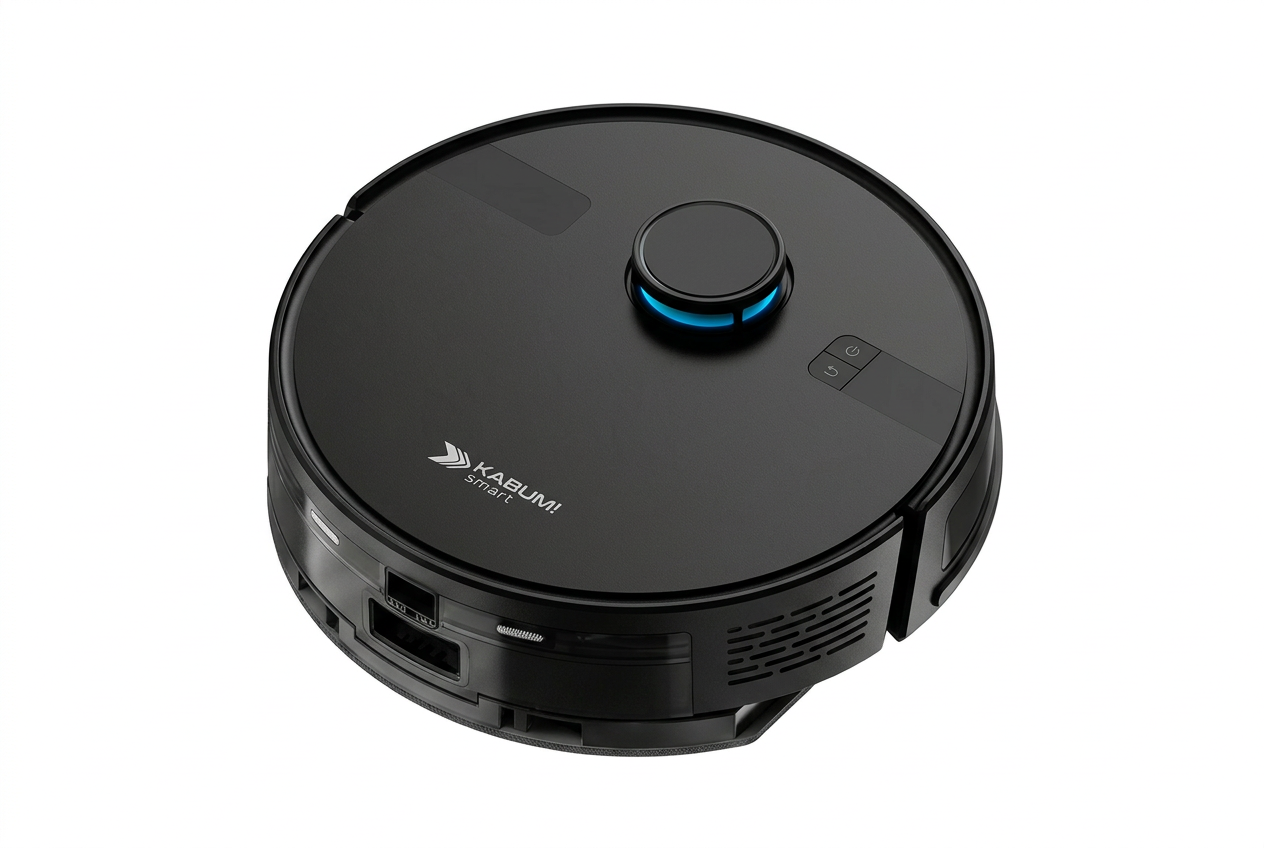 Robô Aspirador e Passa Pano KABUM! smart K800